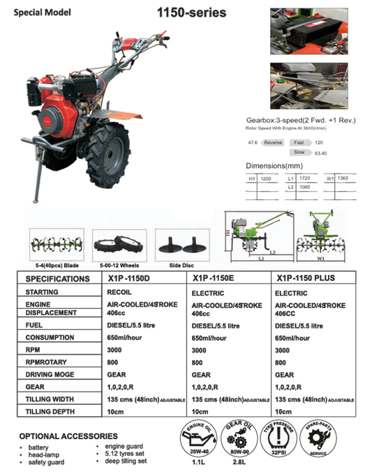 X1-POWER 1150 SERIES