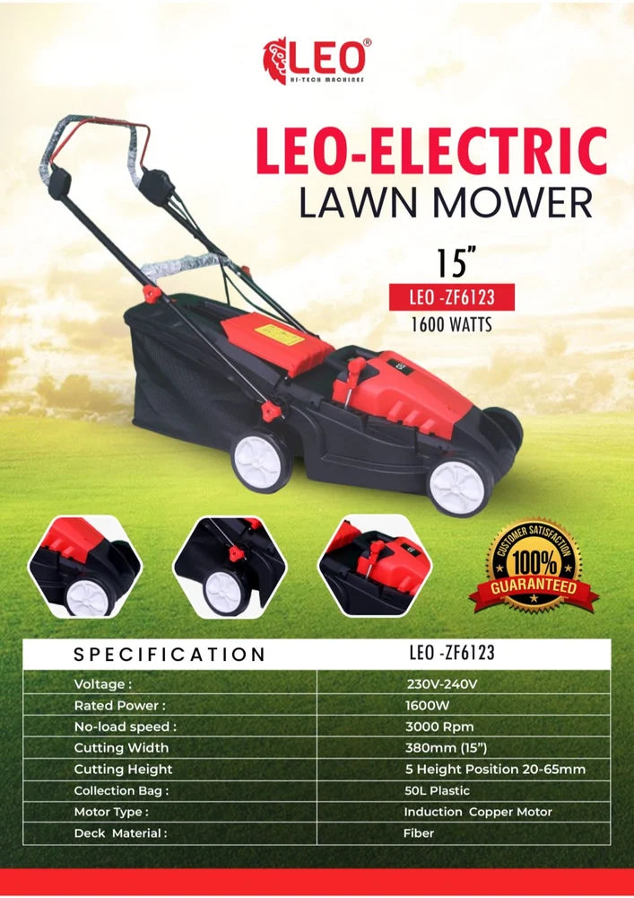 LEO ROTARY LAWN MOWER MODEL ZF - 6123