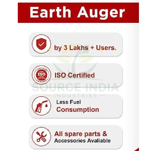 63cc Earth Auger with 8 Inch Planter| SII-63 (8 Inch)