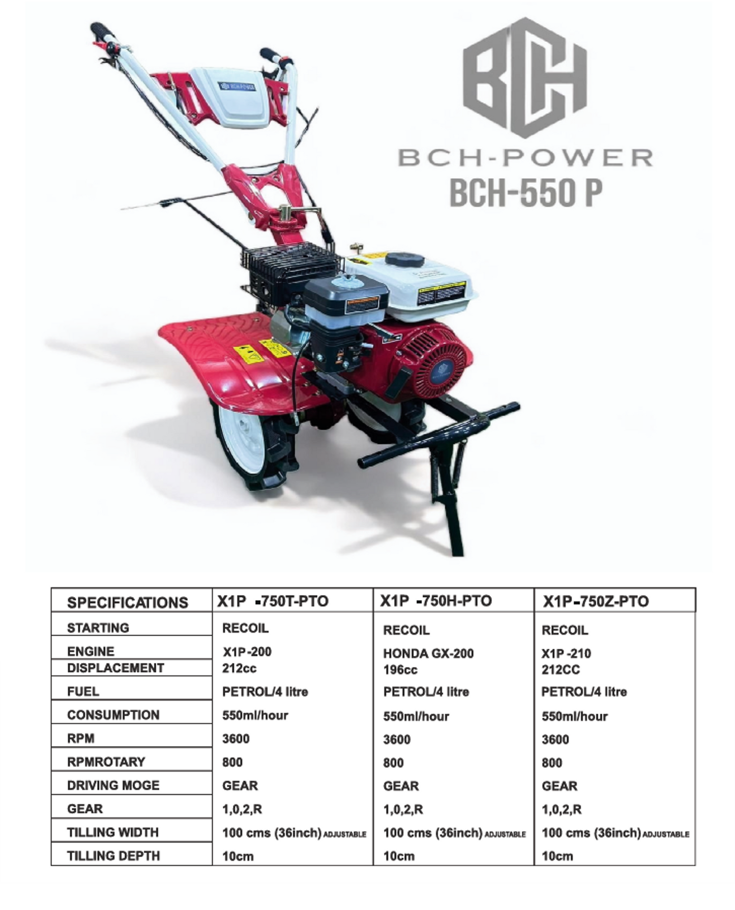 X1-POWER BCH-POWER-BCH-550 P