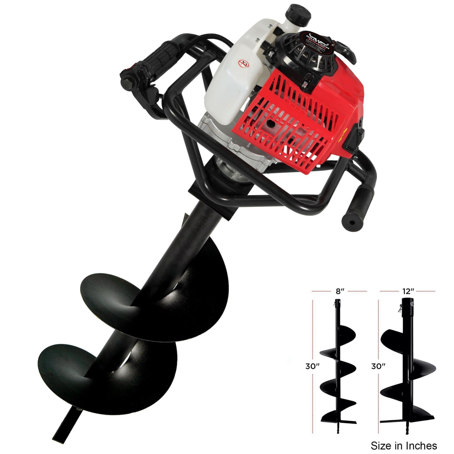 63 cc 2 Stroke Powerful Heavy Duty Petrol Engine | Suitable for Digging Holes, Plantation & Fencing