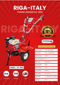 RIGA ITALY POWER WEEDER  MODEL SC1000