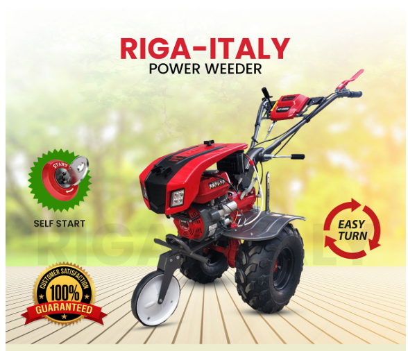 POWER WEEDER  RIGA ITALY KPE1000 WITH RADIAL TYRE