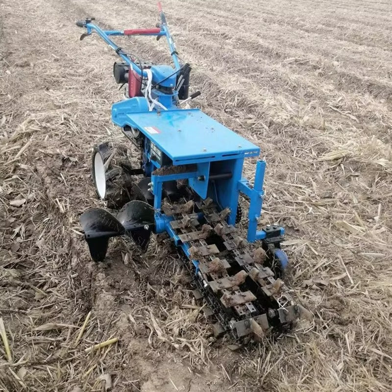 DOUBLE CHAIN SELF PROPELLED PORTABLE TRENCHER