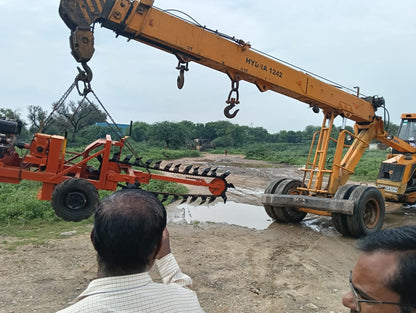 KAMA 188F SELF PROPELLED ENGINE PORTABLE TRENCHER