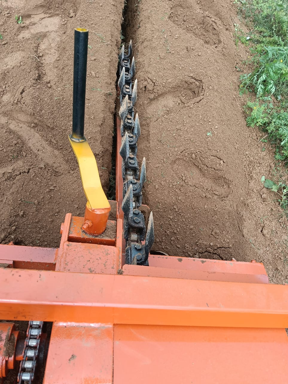 KAMA 188F SELF PROPELLED ENGINE PORTABLE TRENCHER