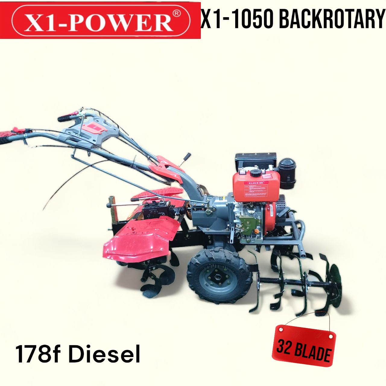 X1-POWER X1-1050 BACKROTARY