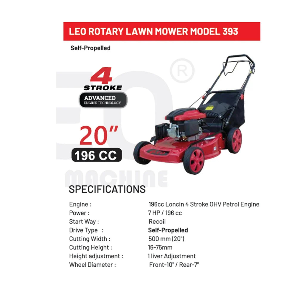 LONCIN ROTARY LAWN MOWER MODEL 395