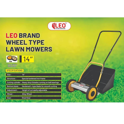 Leo Wheel Type Lawn Mower Model- 397