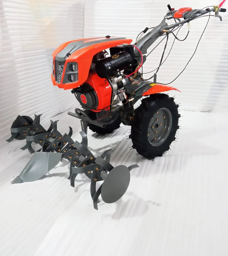 MECSTROKE BRAND 12HP DIESEL OPERATED ROTARY CULTIVATOR 188FE
