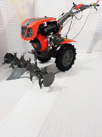 MECSTROKE BRAND 12HP DIESEL OPERATED ROTARY CULTIVATOR 188FE