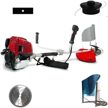 Double Wolf 4 Stroke Foldable Sidepack Brush Cutter